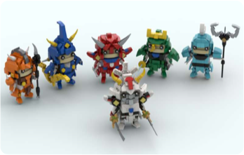 yoroiden samurai troopers