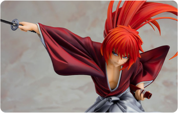 Action figure statica in PVC di Kenshin Battosai