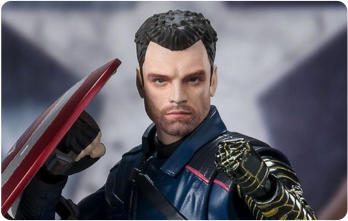 The winter soldier action figure prodotta da S.H. Figuarts